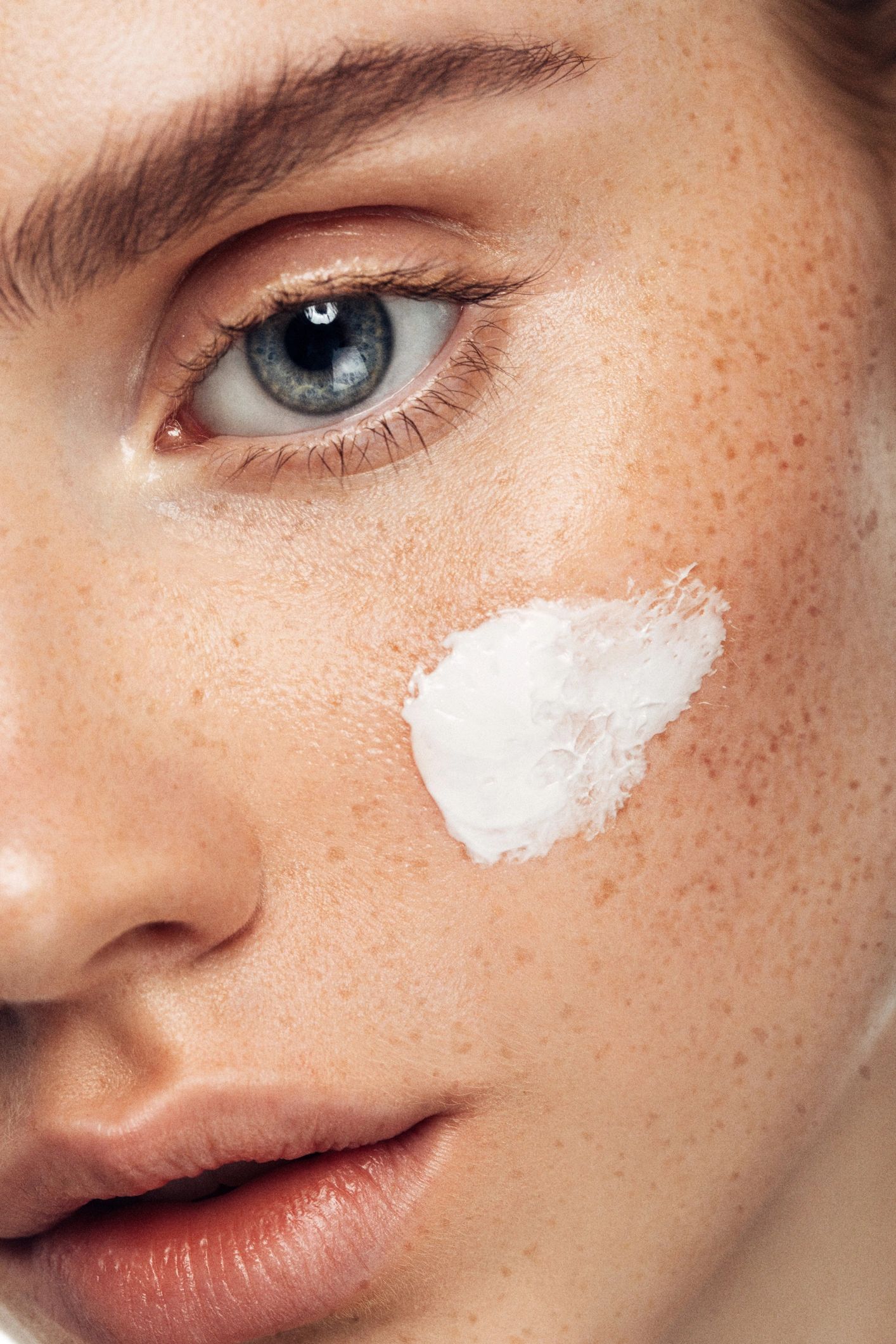 Relaxed spa guest during a skincare moment